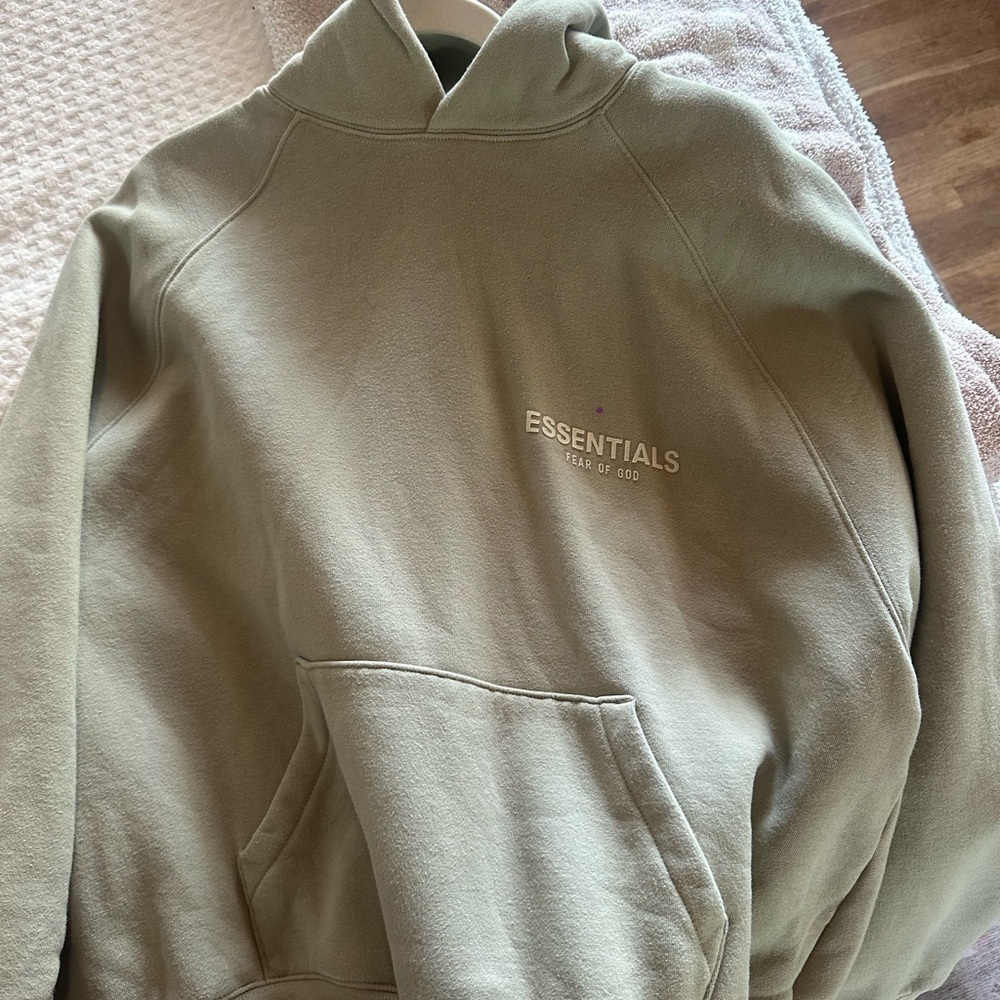 Essentials Olive Green Hoodie